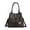 BM Chocolate, variant on MKF Collection Jane Women's Shoulder Bag, Vegan Leather Hobo Bag Bucket Bag Handbag Purse by Mia K. - Black