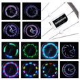 thumbnail image 1 of Daway Luces Led Para Rueda De Bicicleta – A12 Resistente Al Agua, Luz Fresca Para Neumáticos De Bicicleta (Paquete De 2) Luces De Radios De Seguridad Para Niños, Adultos, Niños, Niñas, Regalos De Navi, 1 of 1