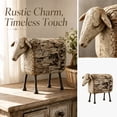 thumbnail image 5 of Vintage Longhorn Sheep Sculpture, Western-Style Decorative Sheep Statue,Lodge‑Style Home Ornament, Excellent Accent For Entryway And Living Room Spaces, 5 of 8