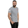 thumbnail image 6 of ZECHARIAH 4:6 Fitted men T-shirt (Heather Grey, XS), 6 of 6