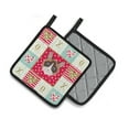 thumbnail image 2 of Snowshoe Cat Love Pair of Pot Holders, 2 of 4