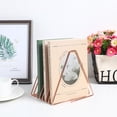 thumbnail image 4 of Magazine Holder Desktop File Holder Wire File Sorter Album Book Vinyl Organizer Rack File Display Rack, 4 of 8