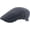 Dark Gray, variant on Men Mesh Summer Sun Newsboy Flat Cap Breathable Duckbill Ivy Hat