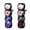 black Size A W2, variant on Transparent Dice Windproof Lighter with Green Flame, ZzCityTK LED Multicolor Butane Lighter for Outdoor Use, Portable Candle Lighter with Refillable and Ergonomic Grip, Black