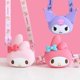 thumbnail image 2 of Bolso de silicona Kawaii Sanrio genuino, bolsa de mensajero de Hello Kitty, Kuromi My Melody Cinnamoroll, monedero lindo, almacenamiento, regalo de Navidad, 2 of 4
