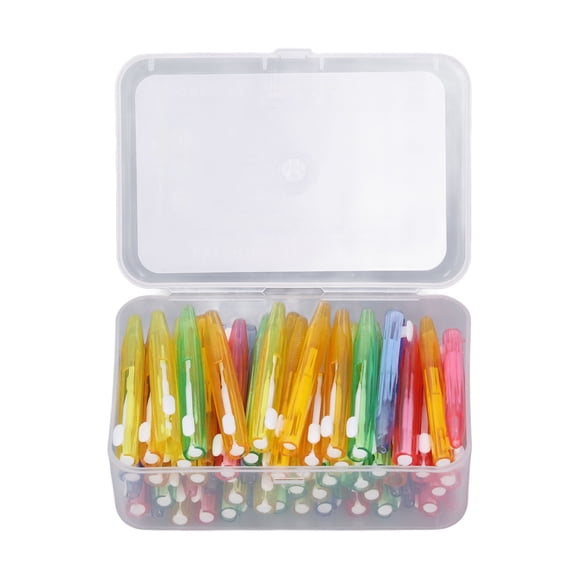 Cepillo de limpieza interdental para cuidado bucal - 60 piezas, adultos y niños, mango de PP