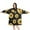 Black Sunflower Butterfly, variant on Black Sunflower Butterfly Pattern Wearable Oversized Blanket,Wearable Blanket Hoodie for Adults,Cozy Hooded Blankets with Super Pockets,Super Warm Fuzzy Pullover for Women & Men