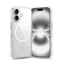 Entronix Crystal Clear Case for iPhone 17 – Magnetic Compatible, Sturdy Protective Cover