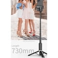 thumbnail image 4 of Q12 Perche à Selfie Bluetooth pour Téléphone Portable Trépied Support de Diffusion en Direct Multifonctionnel Rose, 4 of 4