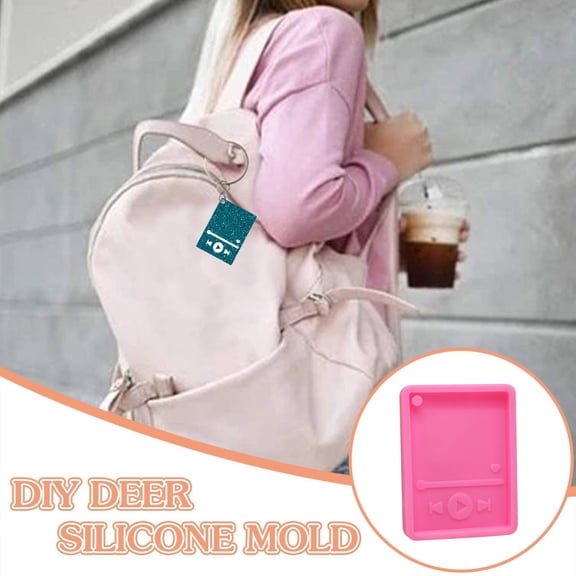 Teissuly Key Chain Pendant Casting Silicone Crystal Epoxy Resin