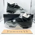 thumbnail image 3 of Ni - ke Size 9.5 - Air Jordan 4 Retro 2024 Fear, 3 of 5