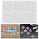 thumbnail image 4 of 100pcs Clear Glass Nail Polish Display Beads Nail Color Cards for Salon, 4 of 4