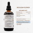 thumbnail image 3 of Secrets Of The Tribe Mullein Flower Tincture Dietary Supplement, Natural Herbal Extract for Vitality Support, Mullein (Verbascum thapsus) Dried Flower, Alcohol-Free Extract, Drops 4 oz, 3 of 7