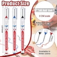 thumbnail image 4 of 8 Multi- Deep Hole Marker Pens Long Nosed Marker Deep Drill Hole Long Nib Scriber Carpentry Colorful Marker Pen, 4 of 5