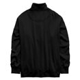 thumbnail image 4 of Stralyhd Oversized Sweatshirt for Women Button Up Henley Soft Relaxed Fit Pullover Tops Long Sleeve Fall Fashion Outfits Black L, 4 of 5