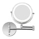 thumbnail image 1 of Wall Mount Makeup Mirror, 10x Magnifying Two Side Led Lighted Vanity M, 1 of 5