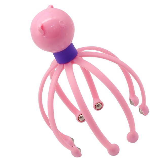 Matsuzay Masajeador de cabeza, masaje de cuello, pulpo, cuero cabelludo, estrés, relajación, Spa, aleación curativa, herramienta de cuidado de la Almacenamiento y organización del hogar Matsuzay HA004612-00