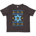 thumbnail image 3 of Inktastic Hanukkah Ugly Sweater Boys or Girls Toddler T-Shirt, 3 of 5