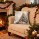 thumbnail image 1 of 45 X 45cm Christmas Pillow Cover Holiday Decoration Sofa Decoration Pillow Cushion Cover, 1 of 6