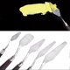 thumbnail image 2 of 5 Pcs Palette Scraper Set Oil Painting Stainless Steel Spatula Blade for Multiple Purpose, 2 of 3