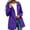 01-Purple, variant on BiZtdJrK Rain Jackets for Women Lightweight Hooded Waterproof Rain Coats with Pockets Outdoor Long Sleeve Windbreaker Blue L