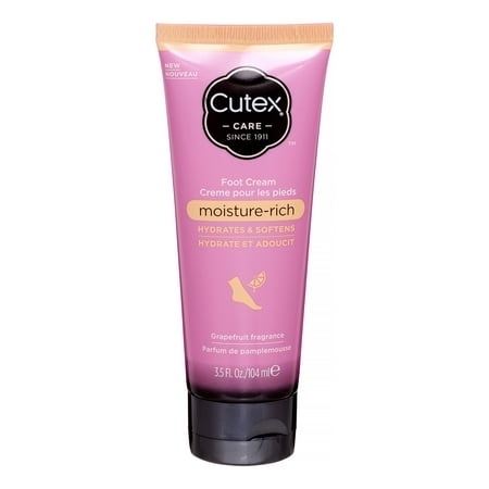 Cutex Hydratante Crème pour les pieds, 3.5 Oz