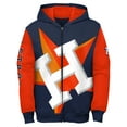 thumbnail image 2 of Toddler Navy Houston Astros Postcard Full-Zip Hoodie, 2 of 3