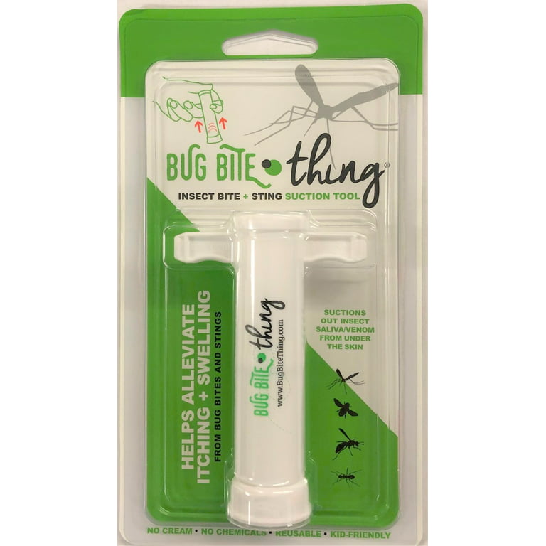 BUG BITE THING Suction Tool - Bug Bites and Bee/Wasp Stings, Natural Insect  Bite Relief, 3-Pack, Pink