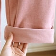 thumbnail image 5 of Pajamas Sets for Women 2Pc Long Sleeve St Long Sleeve Pajamas for Women Button Down Loungewear Set with Pockets, 5 of 8