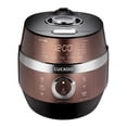 thumbnail image 1 of Cuckoo CRP-JHSR0609F 120 V Stainless LCD Display Electric Pressure Rice Cooker, 10 Cups, 1 of 2