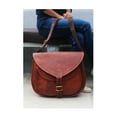 thumbnail image 2 of Handmade Leather Gypsy Bag - Vintage Crossbody Purse For Woman's., 2 of 4