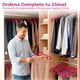 thumbnail image 5 of MAGMALIFE Set de 30 Ganchos de Terciopelo con Pinza Ajustable, 42 cm, Ganchos Antideslizantes y Resistentes, con Gancho Giratorio, Ideal para Pantalones, Faldas, Jeans y Camisas (Fucsia), 5 of 8
