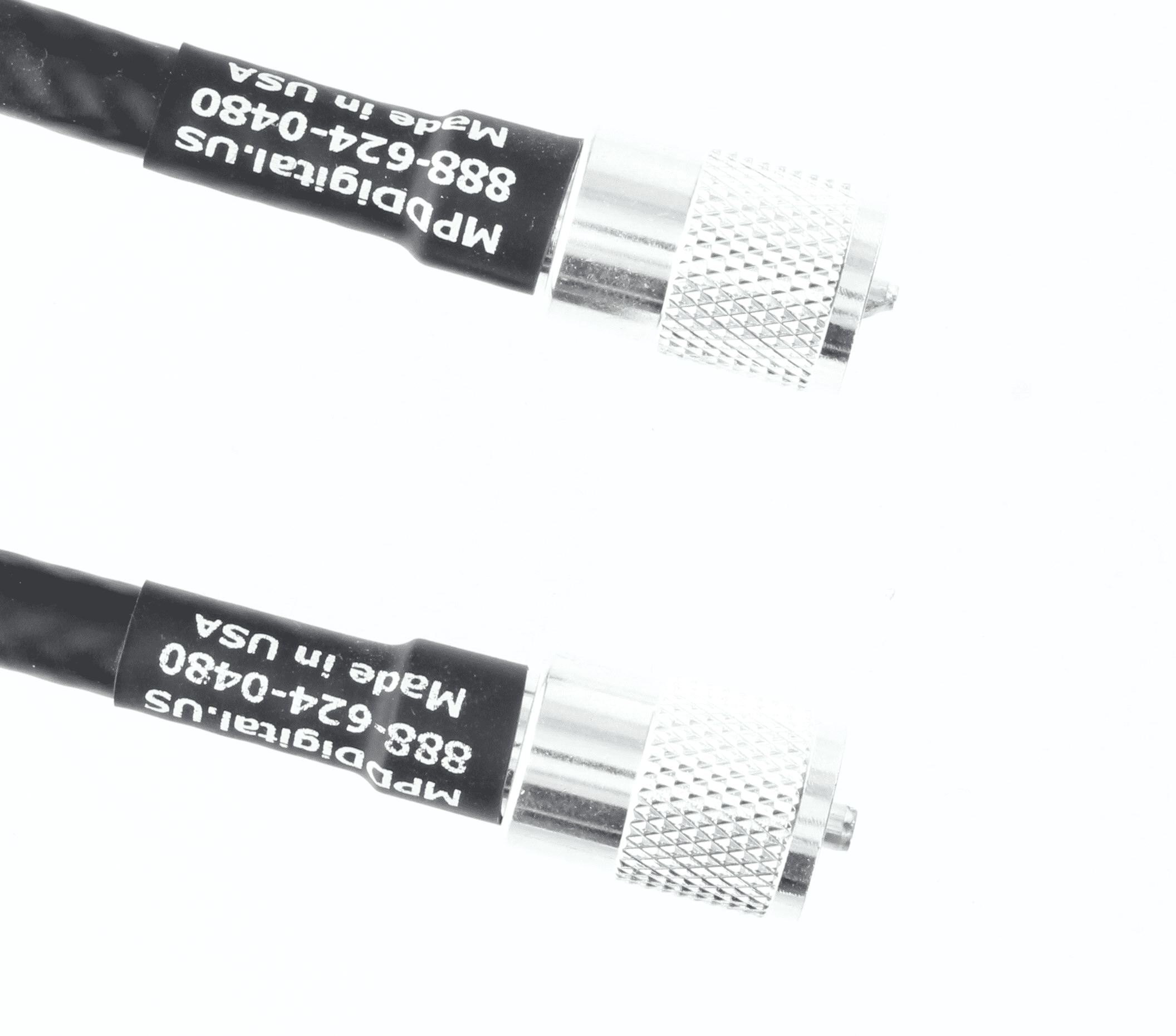 MPD Digital 125FT LMR-400 50 Ohm Coax Cable PL-259 CB UHF N Male 