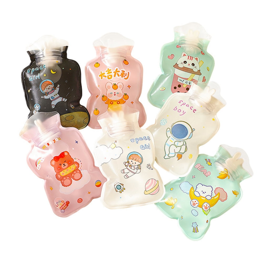 Hot Water Bottle Hand Warmers Cute Transparent Warm Belly Treasure Hand