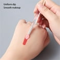thumbnail image 6 of 5pc Ergonomic Handle Silicone Lip Brush Lip Balm Applicators Lipsticks Perfect For Daily Makeup And On Travel Touches Up, 6 of 9