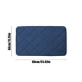 thumbnail image 7 of Bath Mat, Absorbent Non-Slip Bathroom Floor Mat, Sponge Carpet for Toilet and Kitchen Bathroom Rug | Blue KTFgvq, 7 of 7