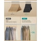thumbnail image 4 of Perchas de madera SONGMICS, paquete de 30 unidades, para abrigos y pantalones, bar, tinta negra, 4 of 7
