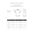 thumbnail image 4 of Ma Croix Womens Polo Shirts Slim Pique Comfort Dry Short Sleeve Uniform Golf Top, 4 of 4