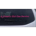 thumbnail image 1 of A Country Girl Can Survive acid font Car or Truck Window Decal Sticker, 1 of 1