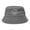Gray, variant on U S Army Combat Engineer Veteran Washed Bucket Hat For Men Women Denim Bucket Hat Sun Hat Cowboy Fishing Beach Hat