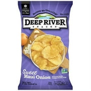 Deep River Sweet Maui Onion Kettle Chips, 8oz