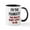 White/Black Inside, variant on CafePress - I'm The Youngest Rules Don't Apply Mug - 11 oz Ceramic Mug - Novelty Coffee Tea Cup