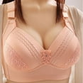 thumbnail image 6 of Fanxing Bra Under $10 Bras for Women Plus Size 2025 Breathable Cool Liftup Air Bra Comfortable Underwire Bralettes Mesh Full Support Sports Bra 0 Hot Pink,L, 6 of 6