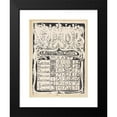 thumbnail image 2 of Carel Adolph Lion Cachet 19x24 Black Modern Framed Museum Art Print Titled - Calendar Magazine March 1894 (1894), 2 of 5