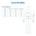 thumbnail image 4 of Playera George para Dama Playera Flor Blanco Talla EG, 4 of 4