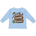 thumbnail image 3 of Inktastic Gone Fishing with My Grandma Boys or Girls Long Sleeve Toddler T-Shirt, 3 of 5