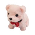thumbnail image 2 of Interactive Toy Pink Bichon Plush Companion - Interactive Walking Electronic Pet with Sound & Light Motorized ToyGift Idea, 2 of 3