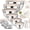 Khaki, variant on Mixing Bowls with Airtight Lids, AOKIWO 32Pcs Stainless Steel Nesting Non-Slip Bottoms Mixing Serving Bowls Set wtih 3 Grater & Tools Gadgets, 7/4/2.5/2/1.5/1QT Metal Salad Bowls for Serving Preppi