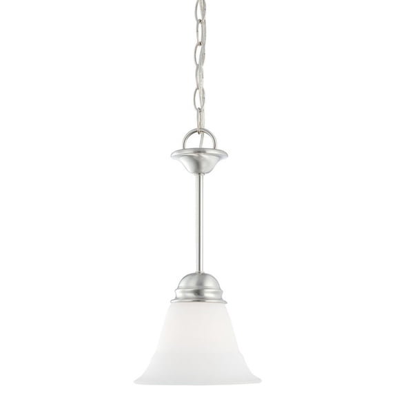 Elk Home 7.25-Inch Wide Bella Pendant, Traditional, Brushed Nickel
