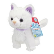 Angle View: Kid Connection Mini Walking Pet, White Cat